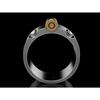 Jewelry Creative Gold Bullet Ring Creative Ring Elegance