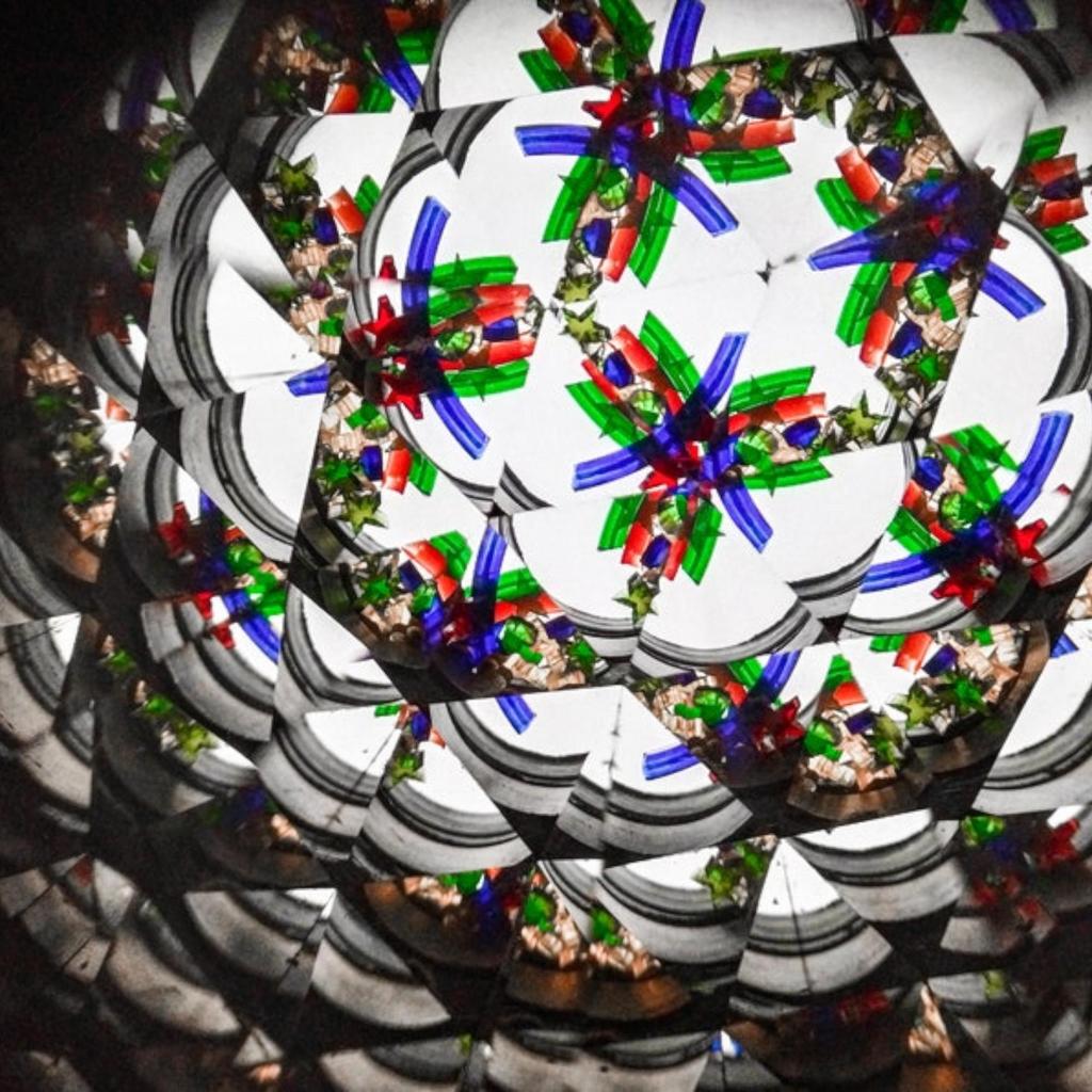 Custom Brass Kaleidoscope with Leather Box, Personalized Gift for Dads Men Women, Kids Birthdays, Christmas Decor (Brown)