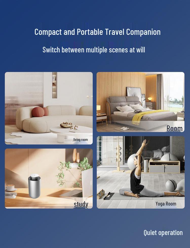 Smart Car Aroma Diffuser: Automatic Fragrance Dispenser & Incense Burner with Start-Stop Feature