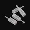 10x Plastic Spray Gun Filter Gravity Type Sprayer Gun Filter Total Length 11mm for Most Gravity Feed Sprayer Easy Clean