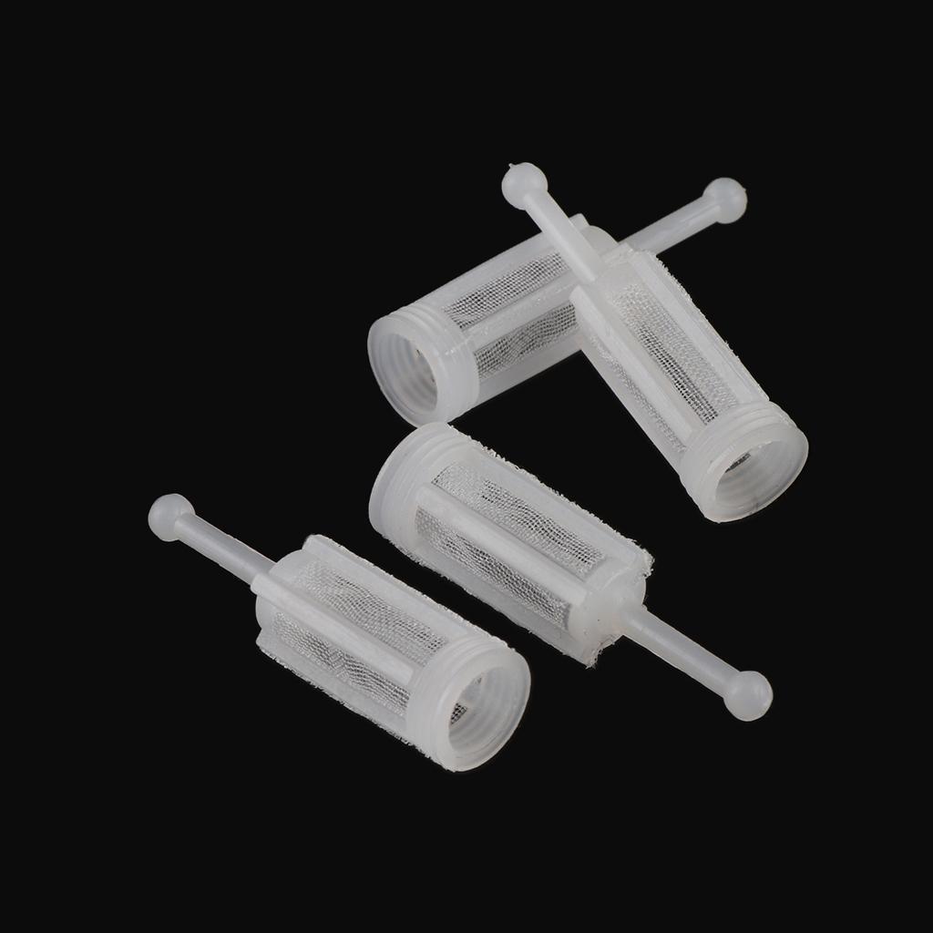 10x Plastic Spray Gun Filter Gravity Type Sprayer Gun Filter Total Length 11mm for Most Gravity Feed Sprayer Easy Clean