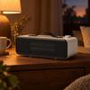 Desktop Electric Heater with Carry Handle Tipping Protection PTC Space Quiet for Indoor