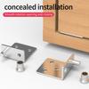 Multipurpose Stainless Steel/Iron Rotating Corner Brackets 4 Pack for Secure Fastening In Furniture and Building