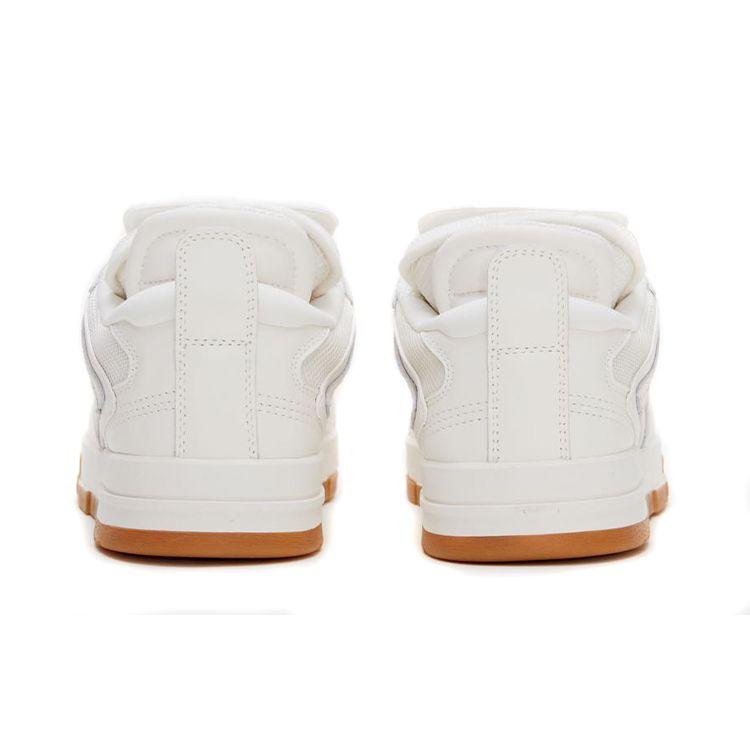 Li Ning We Wo Pro Non-Slip Shock Absorption Low-Top Skate Shoes Women Skate Shoes Pure-White AETR006-1