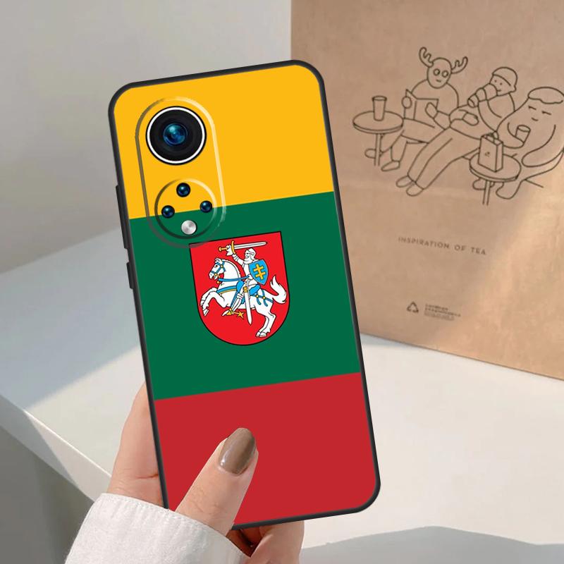 Fashion Lithuania Flag For Honor Magic 8 Pro 7 6 5 Lite Case For Honor Win RT 200 400 50 70 90 X8b X9a X9b X9c X9d