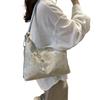 Embroidery Chinese Style Backpack Large Capacity Ancient Underarm Bag Cheongsam Tote Bag  Daily
