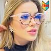 New TR plain glasses, rectangular large frame round face women's face thin flat light mirror anti-blue light mirror, with myopia mirror
