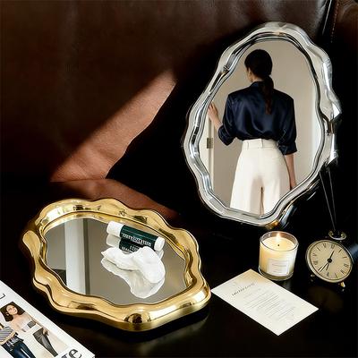 Fashionable Creative Portable Cloud Makeup Mirror Foldable Makeup Mirror Home Decoration for Friends Gifts
