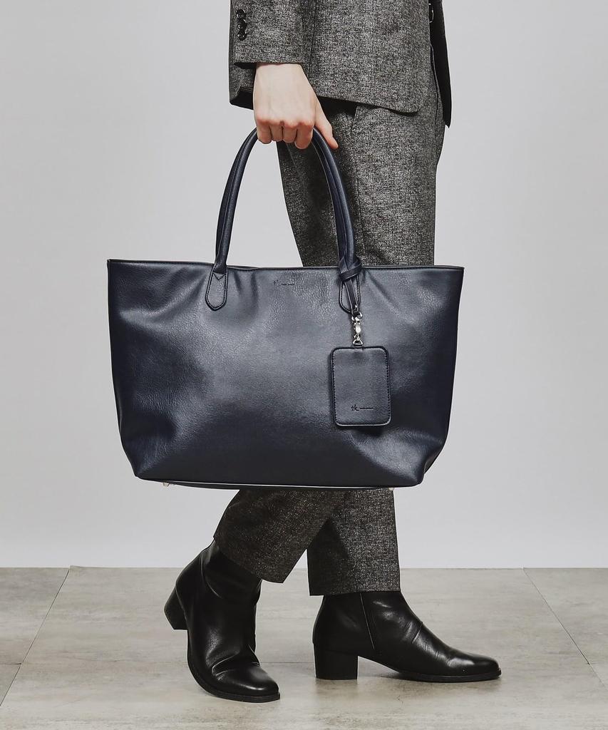 Takeo Tote Bag Leather Tote Bag 97901330 Black 00 [TK Kikuchi] Men's (019)