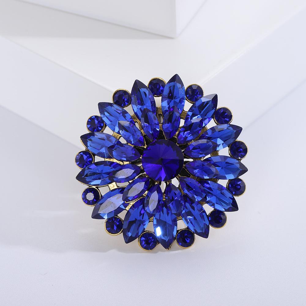 Spille corsage in lega con strass accessori abbigliamento spot