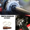 Para Triumph Espaçadores de Acelerador Street Triple Tiger Rocket 3 Scrambler 1200 Kits de Espaçador de Acelerador Speed Triple Thruxton Street