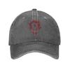 World of WarcraftLogo Trucker Hats Accessories For Unisex Women Baseball Cap  Vintage Headwear Snapback Caps Adjustable