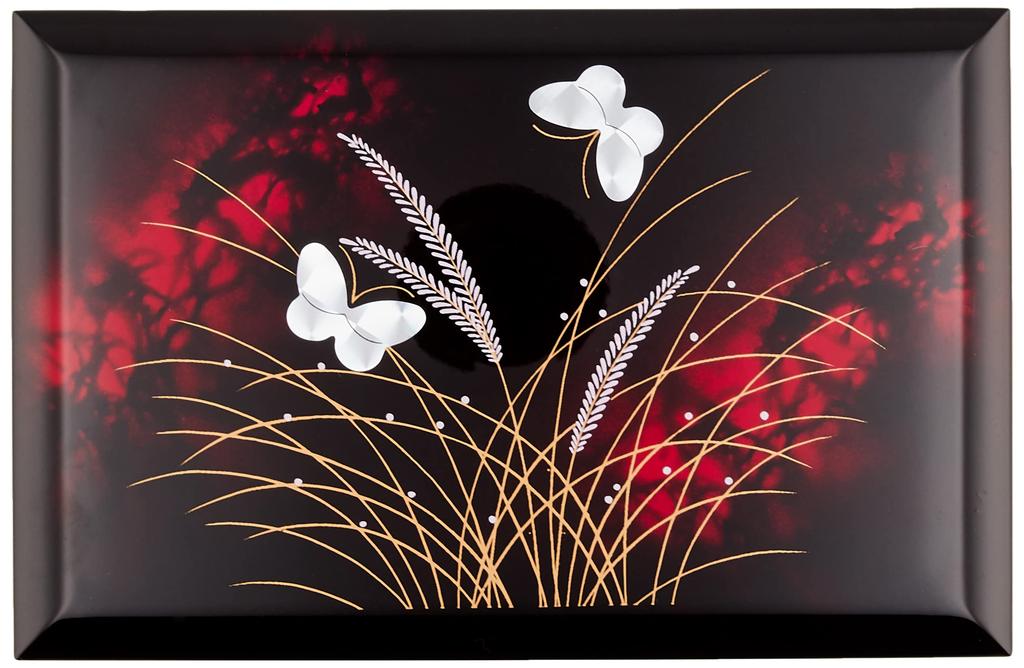 Nakatani Brothers Company Yamanaka Lackware Takumi Schmuckschatulle (mit Spieluhr) Bekko Musashino 33-3713