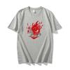 Sommer Baumwolle Spiel Bedrucktes T-Shirt Mode Übergroßes Herren T-Shirt Lässig Damen Kurzarm Tops Unisex Streetwear Y2k Kleidung