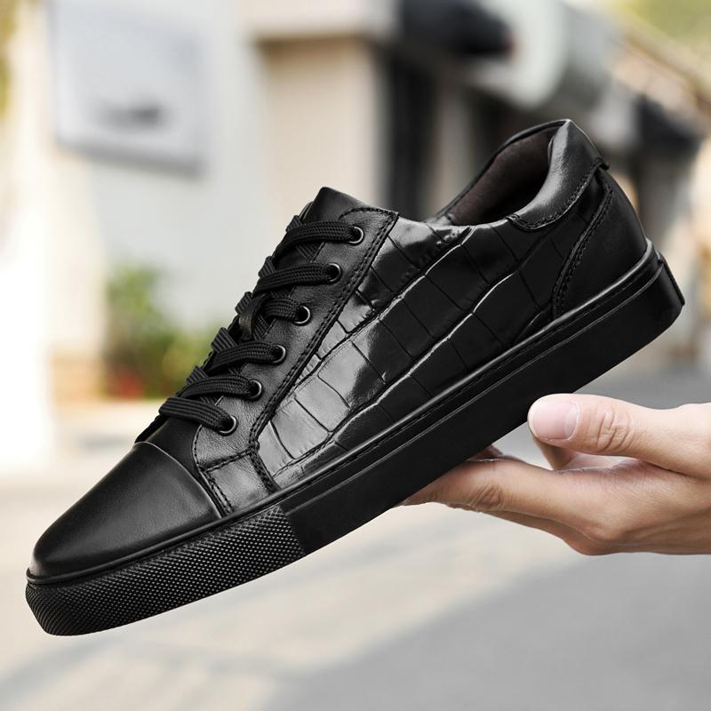 

Обувь из натуральной кожи, мужская, на шнуровке, весна-осень, на плоской подошве, мужская повседневная обувь, мягкая коровья кожа, мужская обувь, белые туфли 12