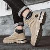 Fashion CYYTL Winter Mens Boots Ankle Casual Shoes Leather Cowboy Combat Tactical Motorcycle Chelsea Work Outdoor Hiking Designer Luxury