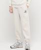 CHAMBROS Semi-Oversized Embroidered Logo Jogger Pants [Oatmeal]