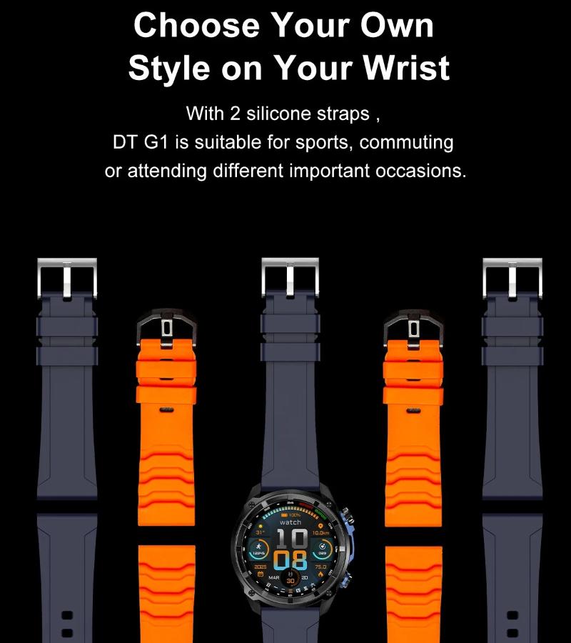New Men GPS Offline Map Smart Watch Built-in GPS 4GB Memory HD Corning Gorilla Screen 10ATM Waterproof Bluetooth Call Smartwatch