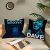 Pop Hip Hop Rapper Dave Kissen Geschenk Heim Büro Dekoration Schlafzimmer Sofa Auto Kissenbezug Hülle 45x45
