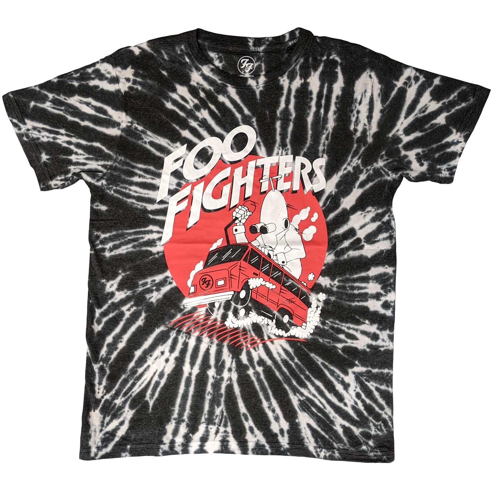 Foo Fighters T-Shirt: Speeding Bus OFFICIAL NEW S