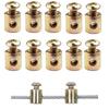 10Pcs/set Choke End Kits Corrosion Proof Car Motorcycle Scooter Accessories Solderless Cable Nipples 3mm Throttle Choke