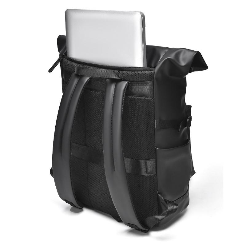 WEIXIER 2026 New Large Capacity Men's Backpacks High-end PU Waterproof Male Business Computer Bag Multi Layer Expandable Waterproof Travel Rucksacks