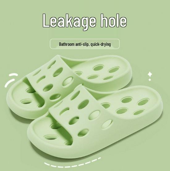 Men's and Women's Non-Slip Draining EVA Bathroom Slippers