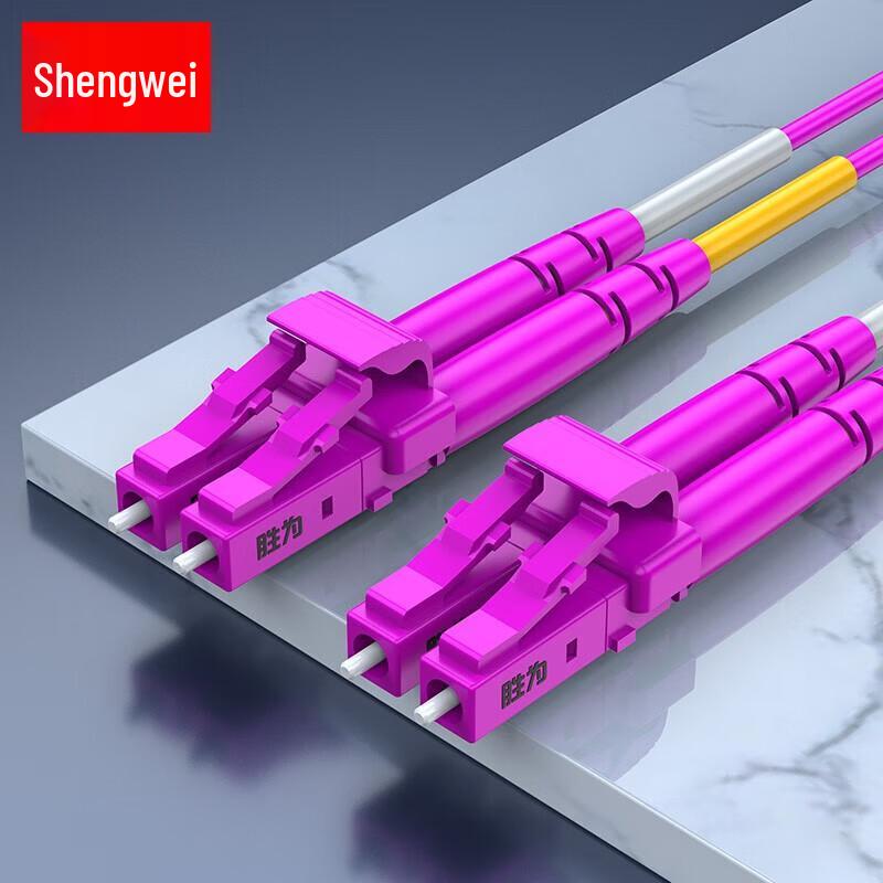 

Shengwei LC-LC OM4 Multimode 10 Gigabit Fiber Optic Patch Cable