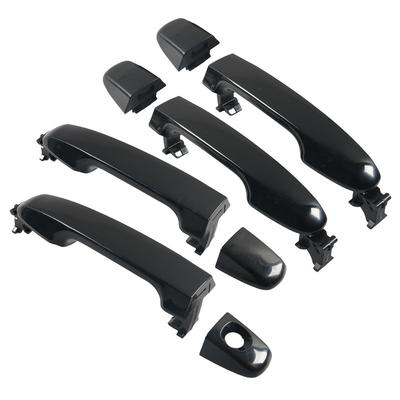Black Front Rear Left Right Exterior Door Handle Set Fit For Toyota Camry 2012 2013 2014 2015 2016 2017