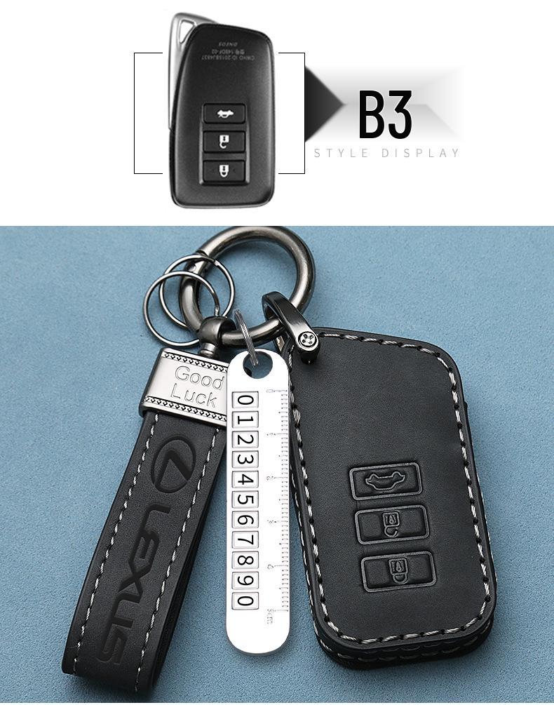 Lexus ES200 RX300 ES300h NX260 Luxury Key Case & Car Decoration Buckle