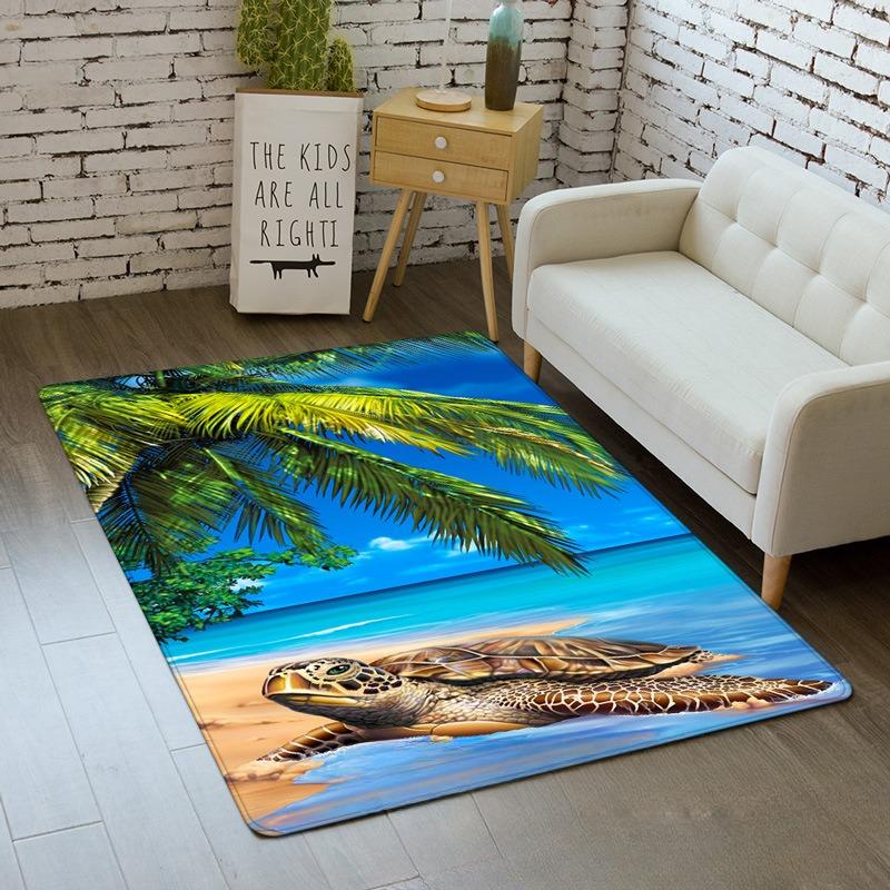 Vivid Purple Butterfly Carpet for Living Room Bedroom Area Door Mat Non-Slip Bathroom Washable Footpad Home Kitchen Decor Rug