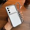 Luxury Big Window Phone Case with Lanyard for Samsung Galaxy S22+,S22,S21 FE,S21,S21+,S20 FE Premium Textured Casing