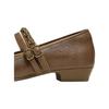 TATA Afternoon Manor Vintage Red Mary Jane Women's Flat Shallow Lambskin Shoes
