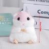 Plyšové přívěsky na klíče Zvířátka Dětské hračky Klíčenka Vyplněná 10 cm Hamster Kawaii panenky Děti Dítě Vánoční dárky Přívěsek na tašku