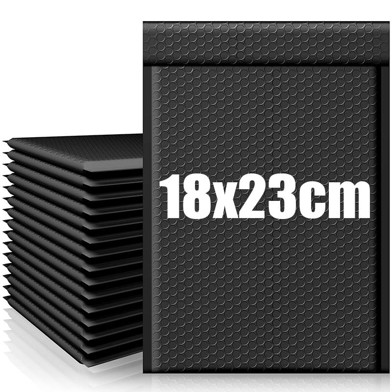 

50/10 шт. Самоклеящиеся упаковочные пакеты, черно-белые пузырчатые конверты, водонепроницаемые почтовые конверты, органайзер для хранения 50PCS