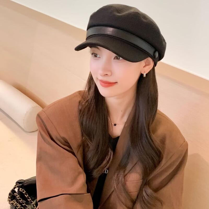 

Women s Retro Wool Blend Octagonal Beret