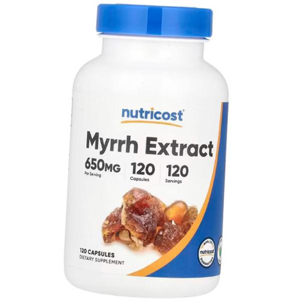 

Myrrh Gum Extract, Myrrh Extract 650, Nutricost 120caps (71647075) 120caps