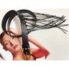 Rivet Tassel Wide Belt Women's Versatile Decorative Belt Waist Accessories