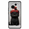 For TCL 605 Case 6.7” Cartoon Animal Shockproof Silicone Soft TPU Funda For TCL 605 Back Cover Protective Nubia Coque Military