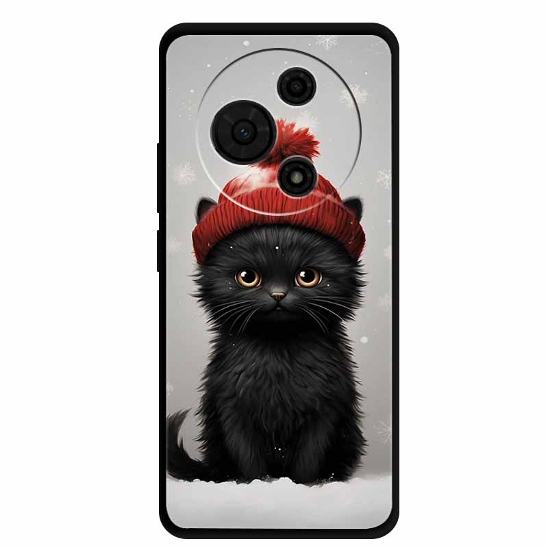For TCL 605 Case 6.7” Cartoon Animal Shockproof Silicone Soft TPU Funda For TCL 605 Back Cover Protective Nubia Coque Military