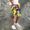 Pantaloncini Cargo Estivi da Uomo Vestibilità Larga Multitasche Leggeri Pantaloncini da Trekking per Sport all'Aperto Uso Quotidiano Casual