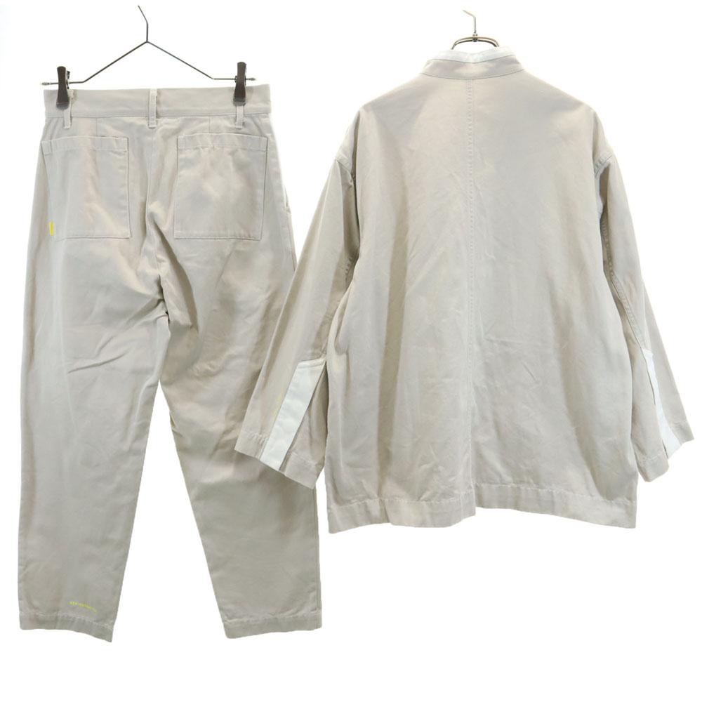 Unused REN MOTOMITSU Made In Japan Jacket Setup 1 Beige Cropped Length Men's Used