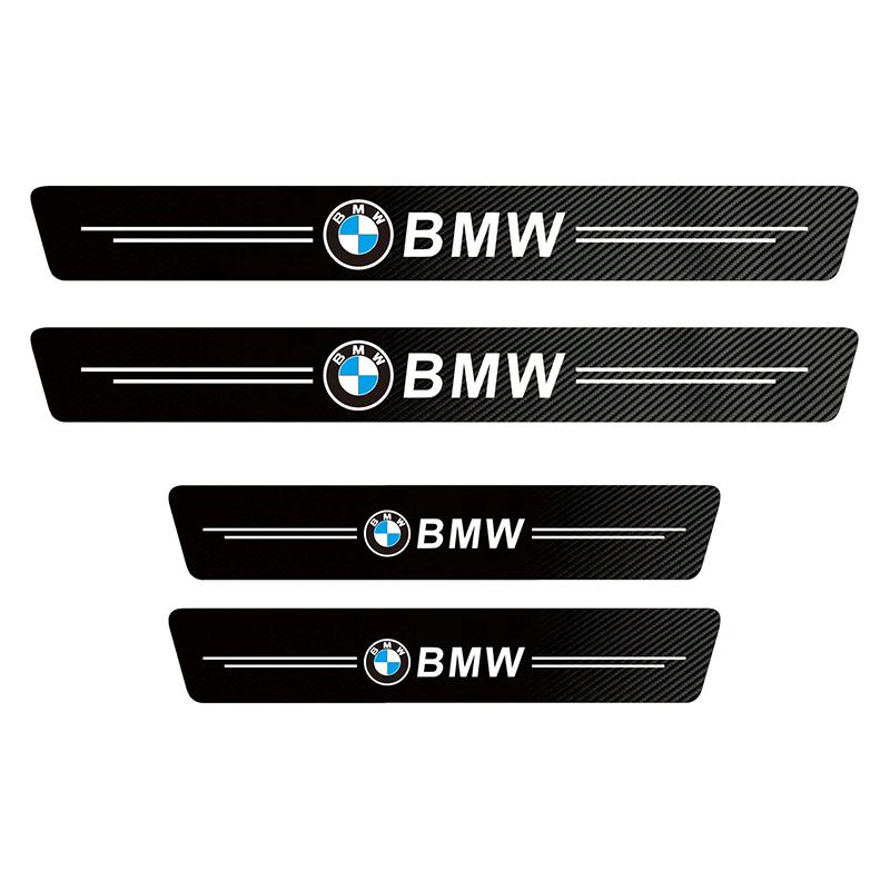 For BMW M X1 X3 For BMW M E46 E90 E60 F30 G20 X1 X2 X3 X4 X5 X6 X7 i3 i4 i5 i7 M4 G11High-quality Carbon Fiber Car Door Sill Protector Sticker
