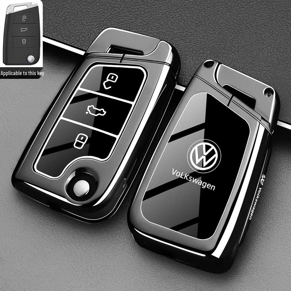 

Volkswagen Lavida, Polo, Lamando, Passat, Touareg, Tiguan, Teramont, Touran Чехол для ключа и Пряжка для автомобильной сумки.