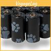 Thick 1020 Leakproof Dog Rolls Poop Bags For Outdoor Walks Polyethylene Material Animal Waste Disposal Black Or Gree