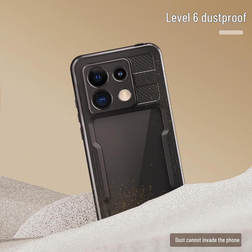 Red Pepper Note13Pro Waterproof Shockproof Protective Phone Case