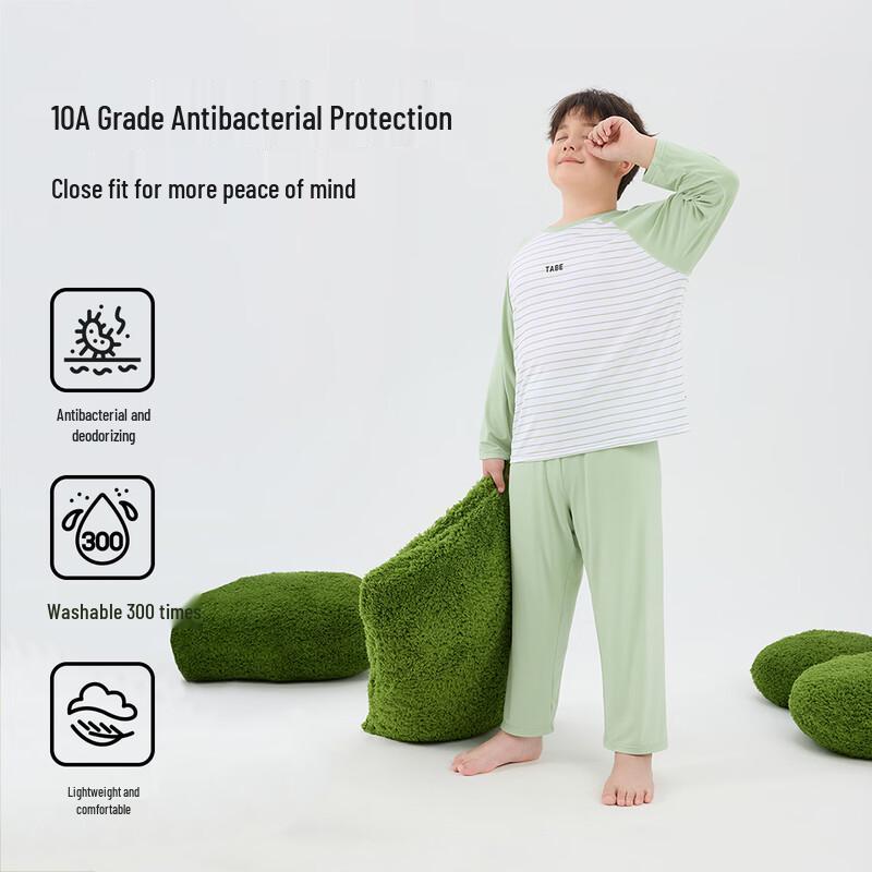 Little Pig Tony Boys' Antimicrobial Sleepwear Set