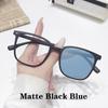 New Pochromic Square Sunglasses Rectangle Fashion Women Men Shades Sun Glasses for Female Male Traveling Oculos Plain Glasses