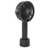 Handheld Fan Quiet Long Lasting Running Rechargeable 3 Speed Portable Fan with Lanyard Base for