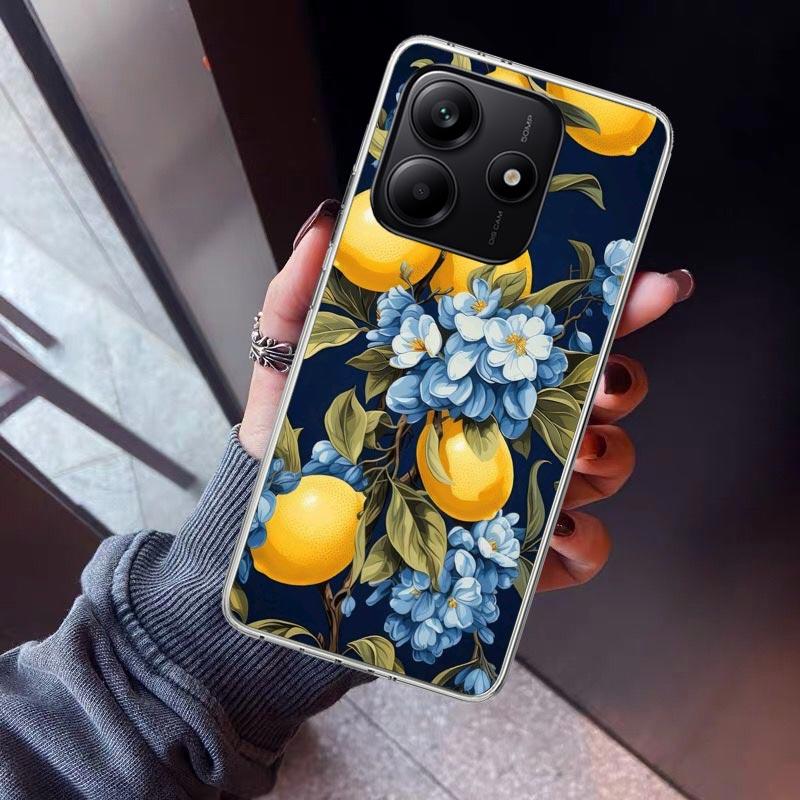 

Citrus Limon Linnaeus Phone Case For Xiaomi Redmi Note 15 14 14S 13 12S 12 Pro Plus 11S 11 10S 10 4G Cover 11E 11T 5G Print Fund Redmi Note 11 Pro 4G
